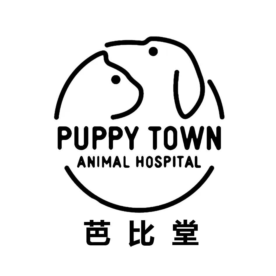 线条画动物医院门诊剪影素材-众图网