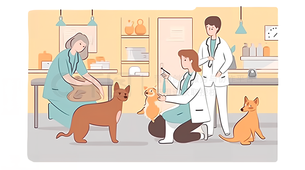 宠物医院兽医诊所动物
